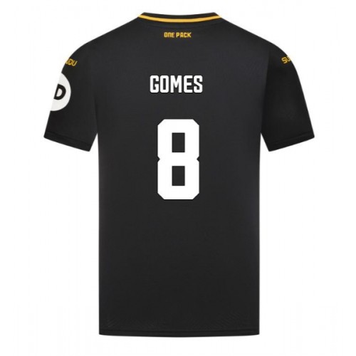 Fotballdrakt Herre Wolves Joao Gomes #8 Bortedrakt 2024-25 Kortermet